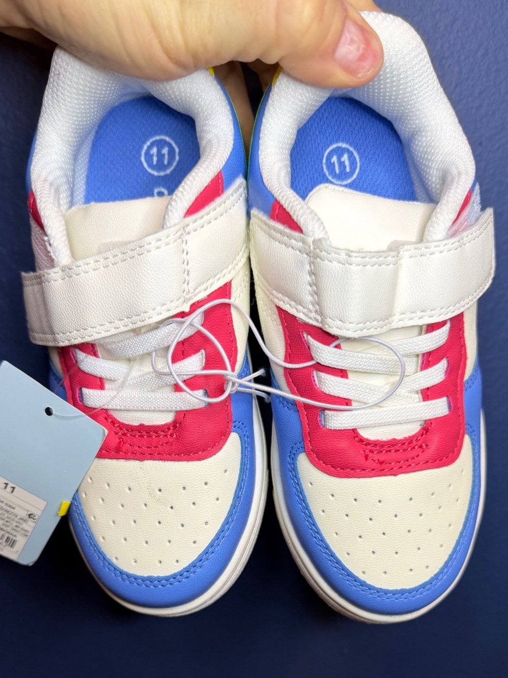 Cat & Jack Jaid Multicolor Court Sneakers – Toddler Size 11 – NEW